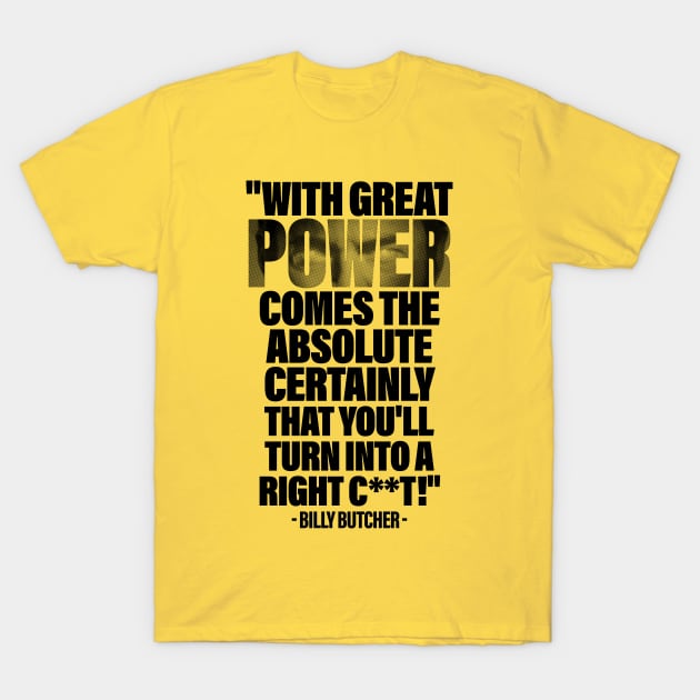 With Great Power T-Shirt by CentuStore